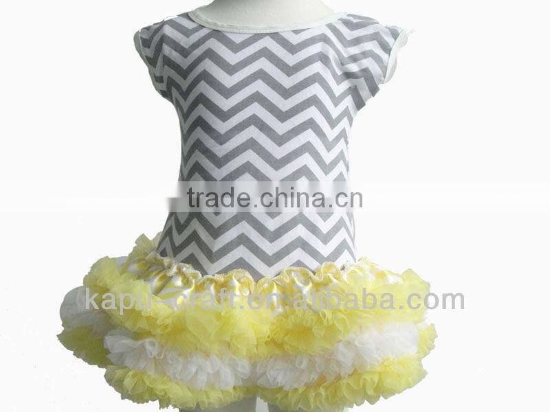 Latest Design Summer Cotton kid ball gown dresses