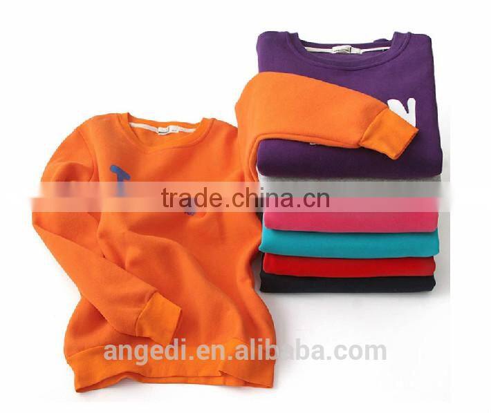 High quality women pullover printed hoodies winter lady sweatshirt