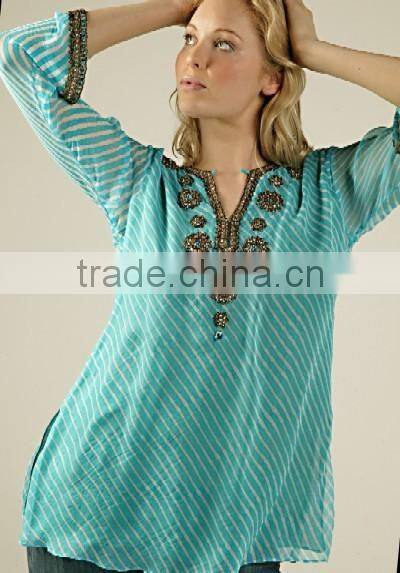 Ladies Hand embroidered tunic