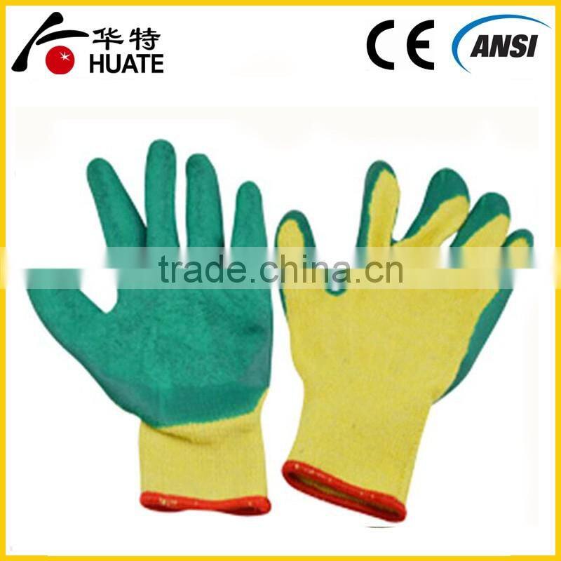 Graden use cotton latex coated gloves