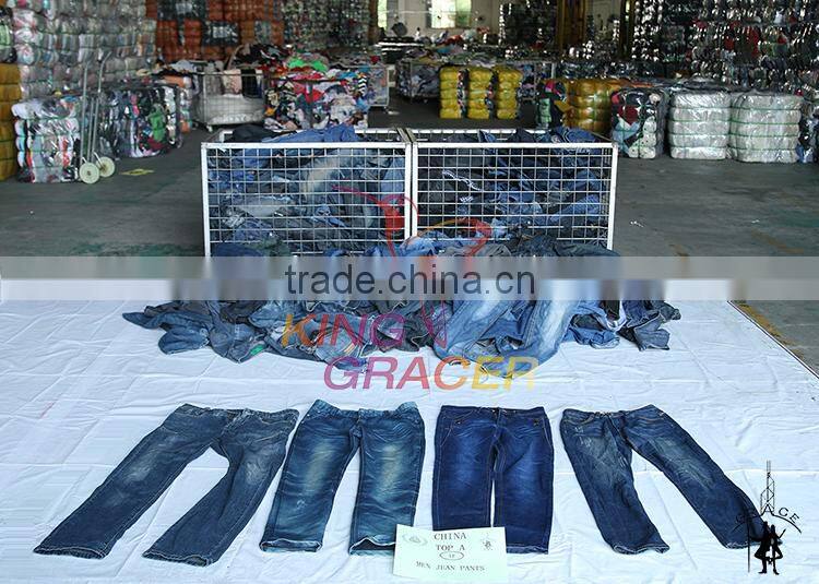 Ireland Style Jeans Pent Men Second Hand Export Clothes In Bales For China