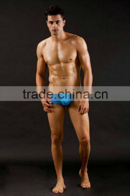 Hot sale men's boxer nylon underwear sexy panties for man boxers