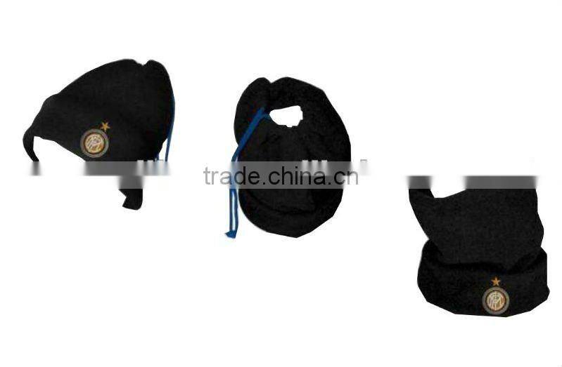 polar fleece neck warmer hat