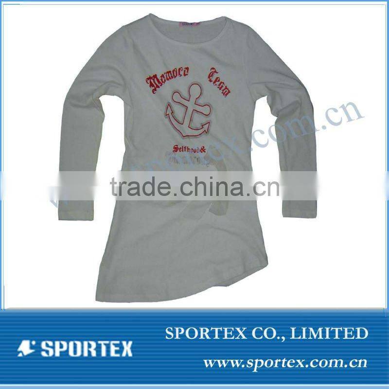 2012 Comfortable OEM girls shirtsLTX-0906