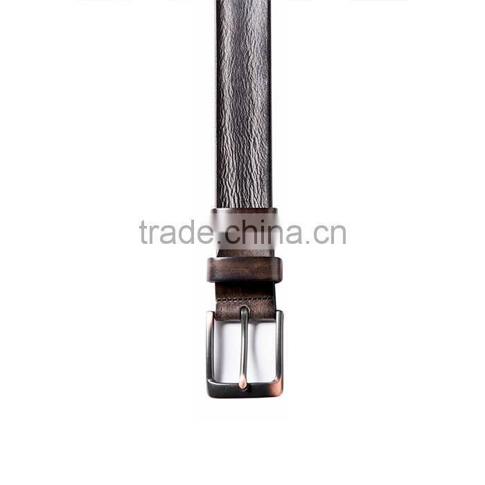 Popular Men Retro Style Alloy Pin Buckle Leather Belt New Leather Belt