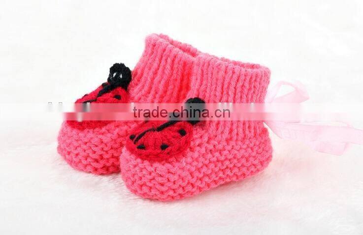 wholesale hot sale cute animal baby crochet shoes