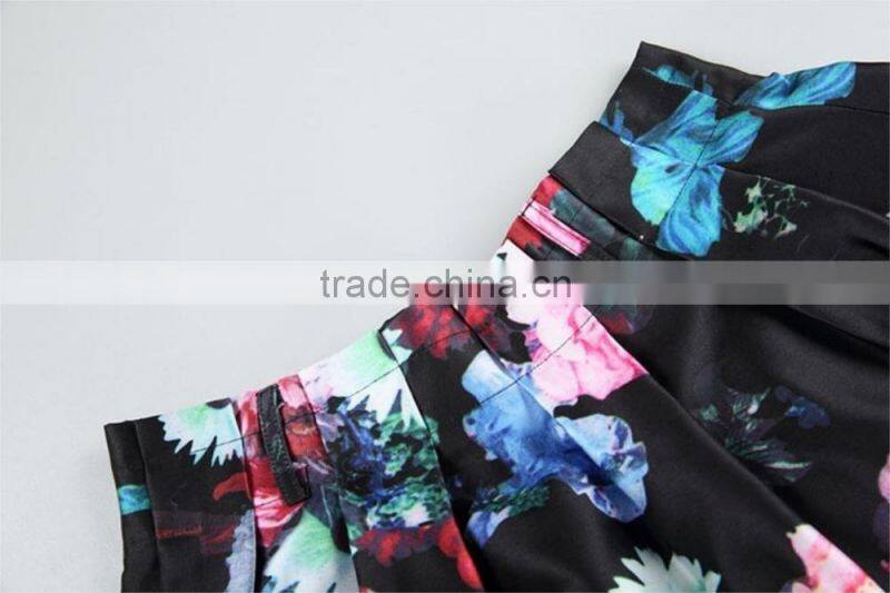 Original design Girls purple shirt + hot short skirt/dress pants sets