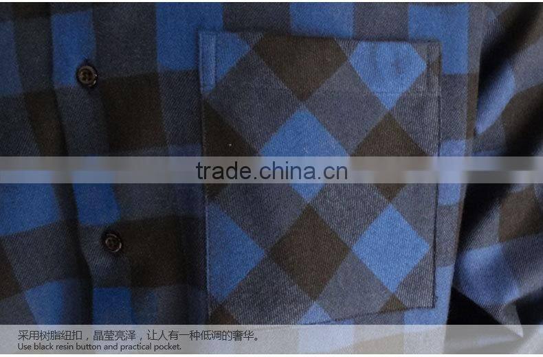 2017 new design shirts casual flannel shirts for men long sleeve