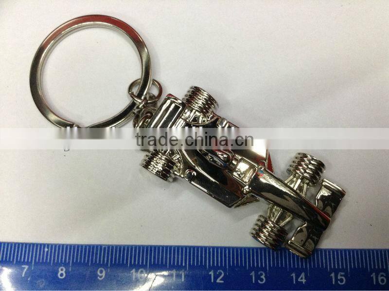 High Quality Fashionable Delicate custom Car metal keychain