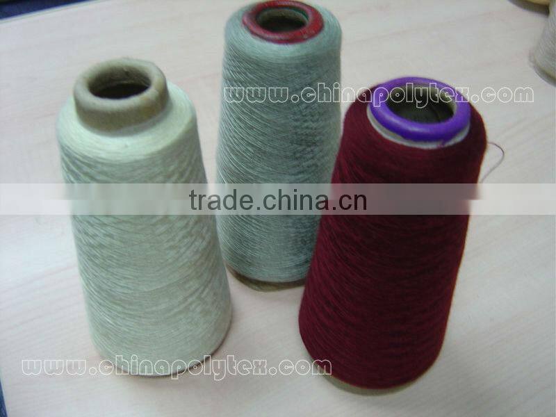 close virgin polyester spun yarn 18S,20S,24S,30S,32S,40S,50S