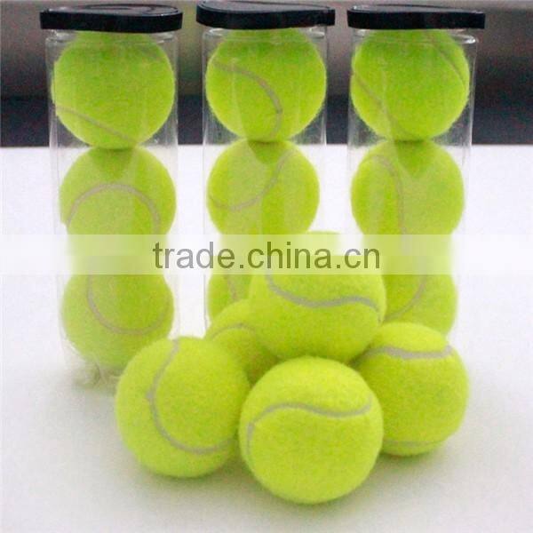 Fluorescent tennis ball