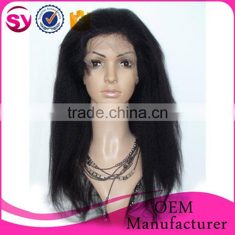 New product Remy Brazilian Human Hair Wig Glueless Lace Front Wig Unprocessed Virgin Hair Full Lace Wig with Baby Hair
