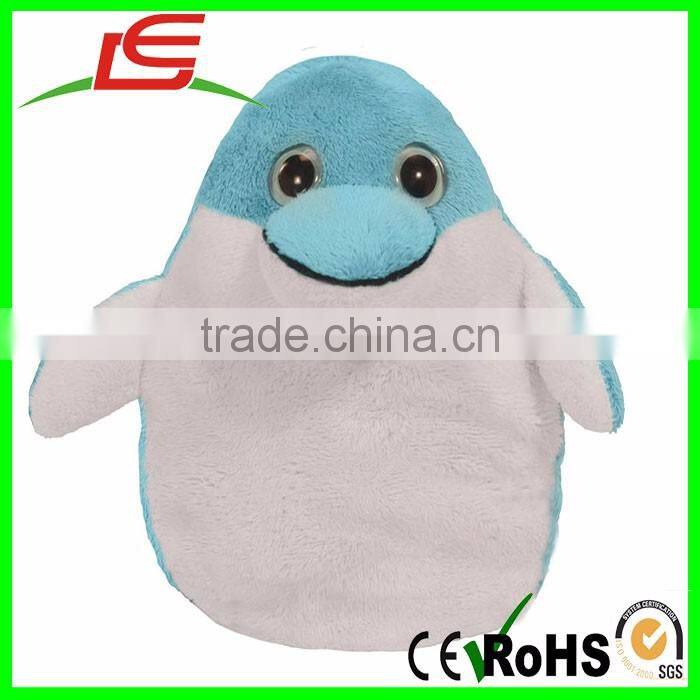 3 in one quick flip Reversible Plush Toy Turtle Dolphin Walrus Pop Out Pets Ocean