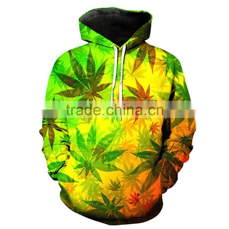 yellow maple ribbon 3D pinted hoodies/blue n plus size unisex 3D printed sweatshirt hoodies/hot sell Christmas 3D hoodies