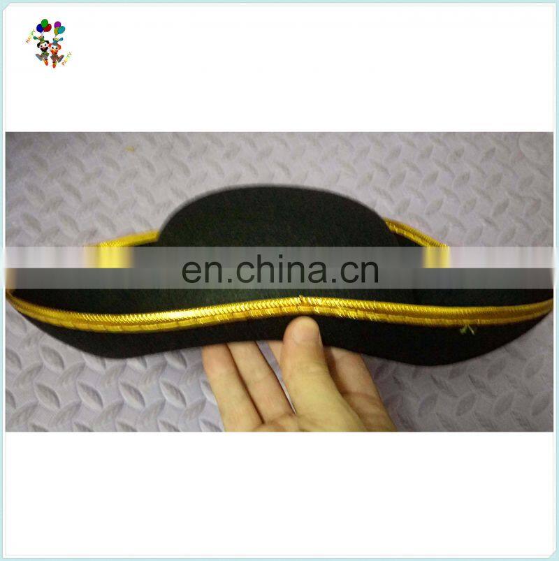 Cheap Felt Party Fancy Dress Kids Cowboy Hats with Badge HPC-0296