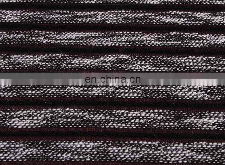 China Textile Factory price colorful dyed knitted fabric