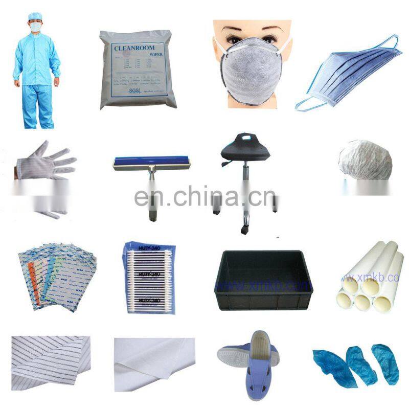 KB-3009 110G ISO aprroved 100% polyster microfiber cleanroom Wiper