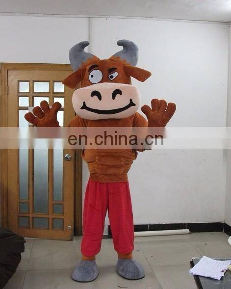 2015 Custom ox mascot,custom ox mascot costume