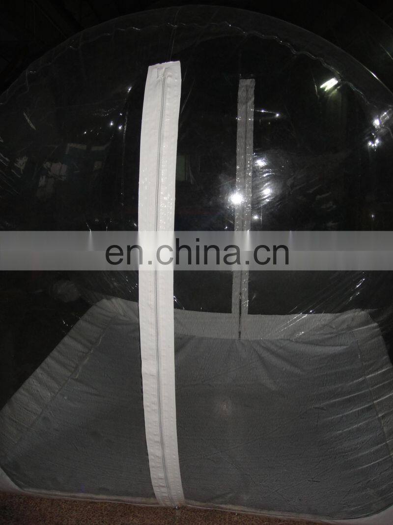 Top quality PVC material inflatable transparent lodge tent for event bubble tent for event,romantic clear multi-room tent