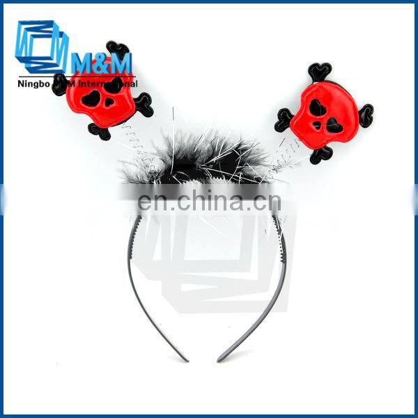 fashion popular halloween gifts animal headband skull kids headband