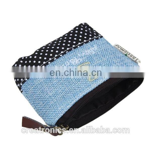 CR Now fashion Little Key Car Pouch Money Bag Girl's Mini Short Coin Holder Wallet