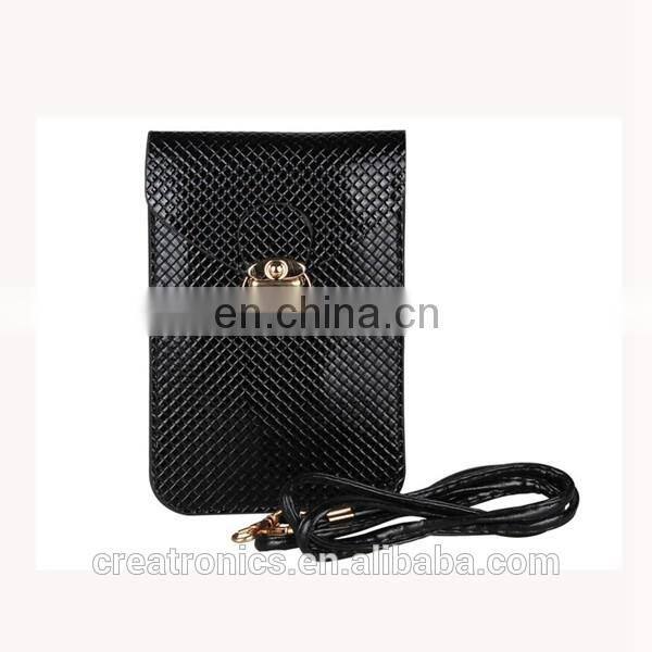 CR Korean designer developed styling wholesale pink color lady phone pocket waterproof antifouling coin card holder