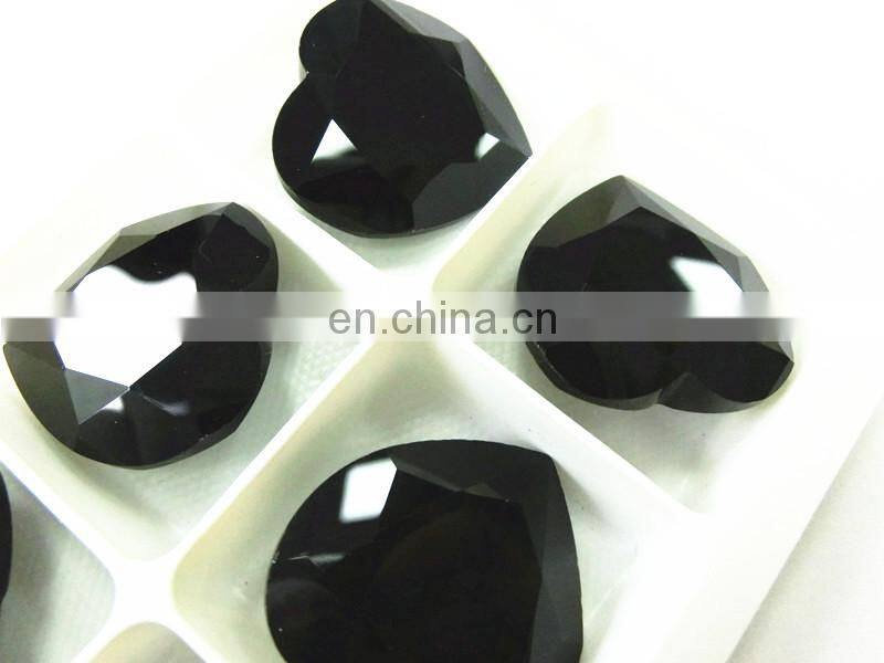 Fancy Jet Crystal Rhinestone Top Quality K9 Crystal