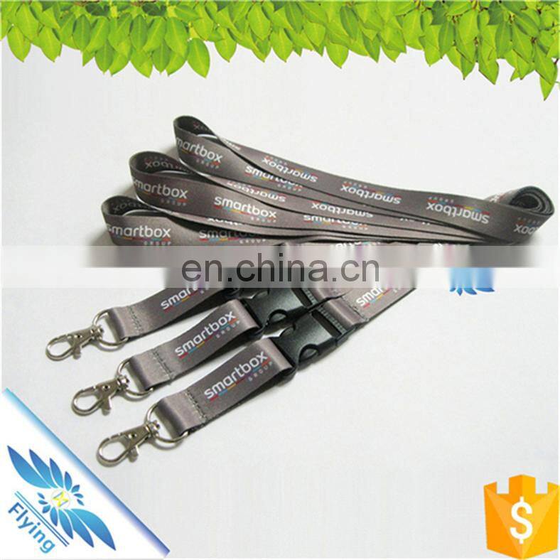 Lanyard No Minimum !! polyester lanyard with logo custom for business events