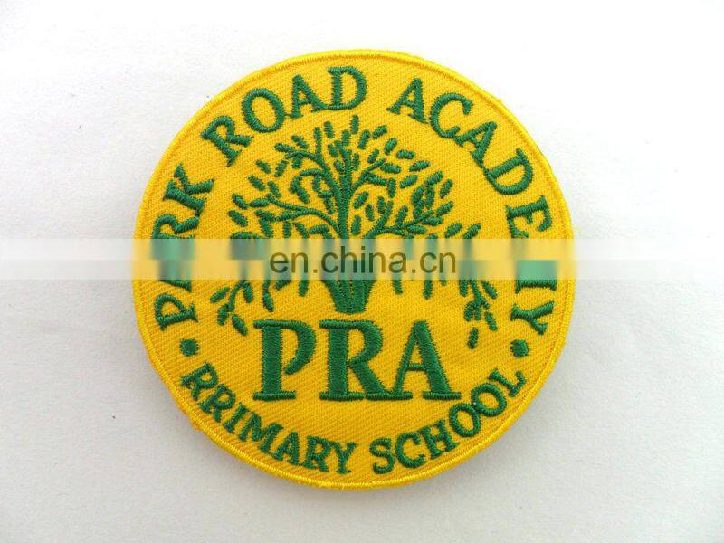 customized judo club embroidery badges/patch