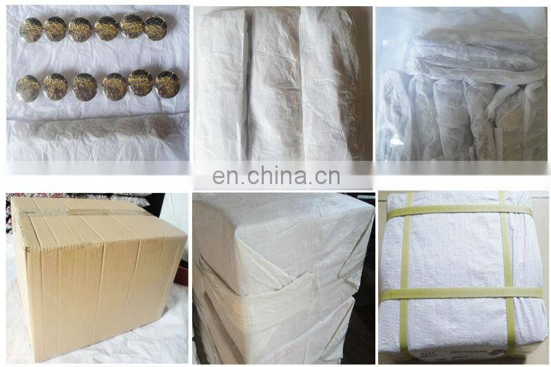 faux leather jeans patch with metal tag