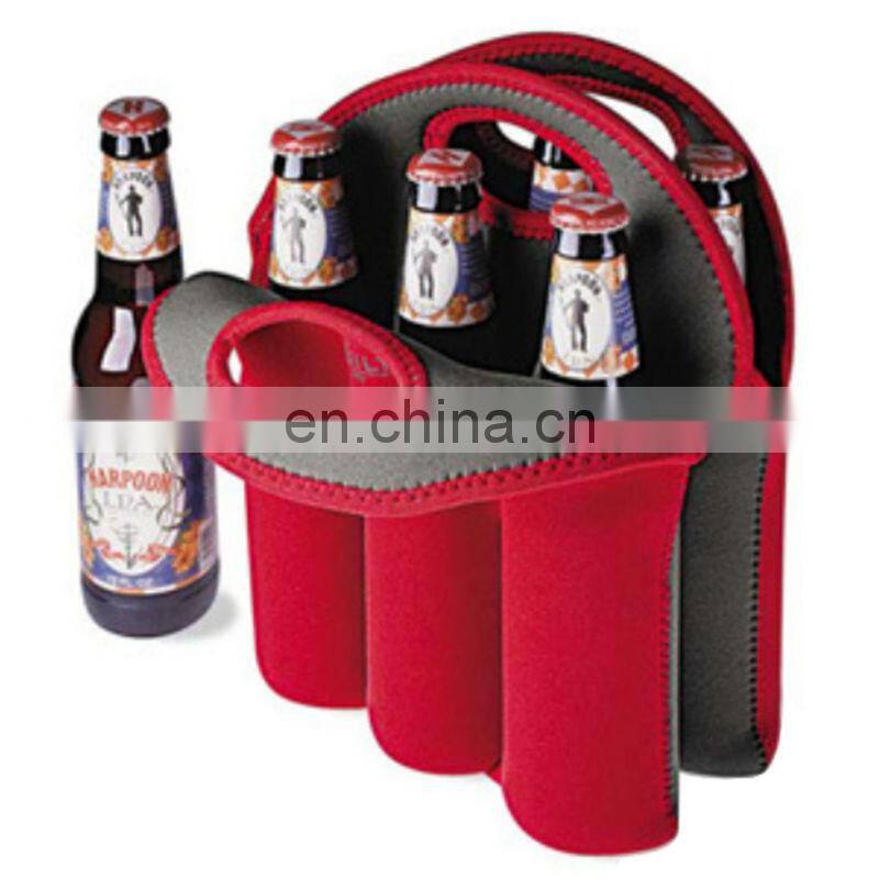 plastic buckle logo custom neoprene can cooler holder
