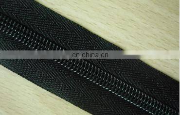5# Open End Nylon Separating Zipper With Silver Teeth