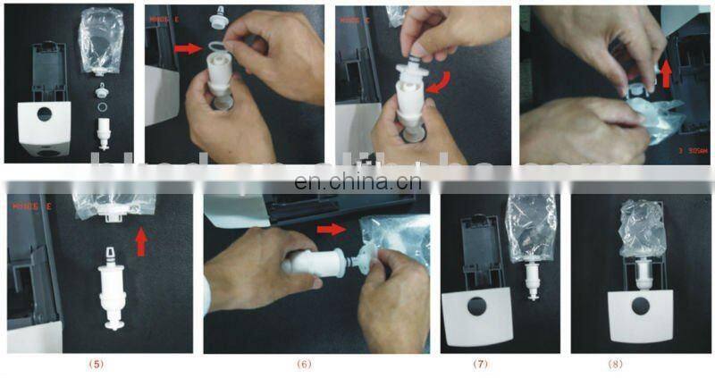 500ml hospital/ hotel wall mounted liquid soap dispenser CD-1048A
