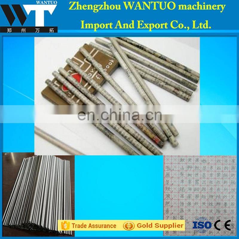 High efficiency waste paper pencil making machine,environmentally friendly pencils maker