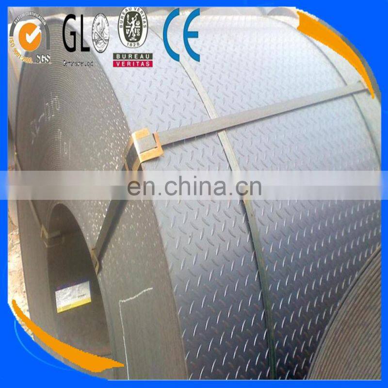 Checkered Plate sheet metal processing Black Tear Drop Plate Of checker plate strength