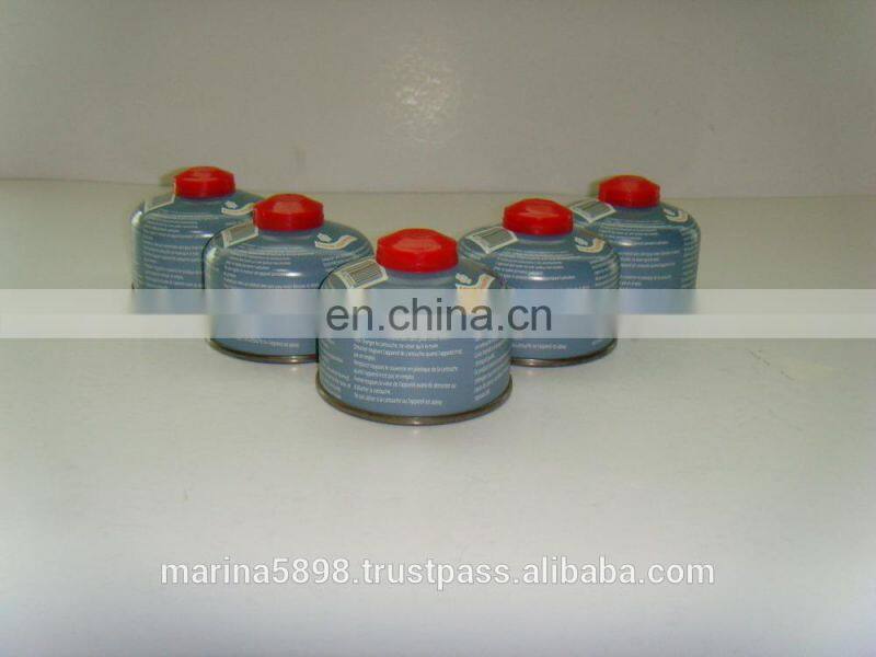 BUTANE GAS CARTRIDGE - DOME SCREW VALVE TIPE 100g