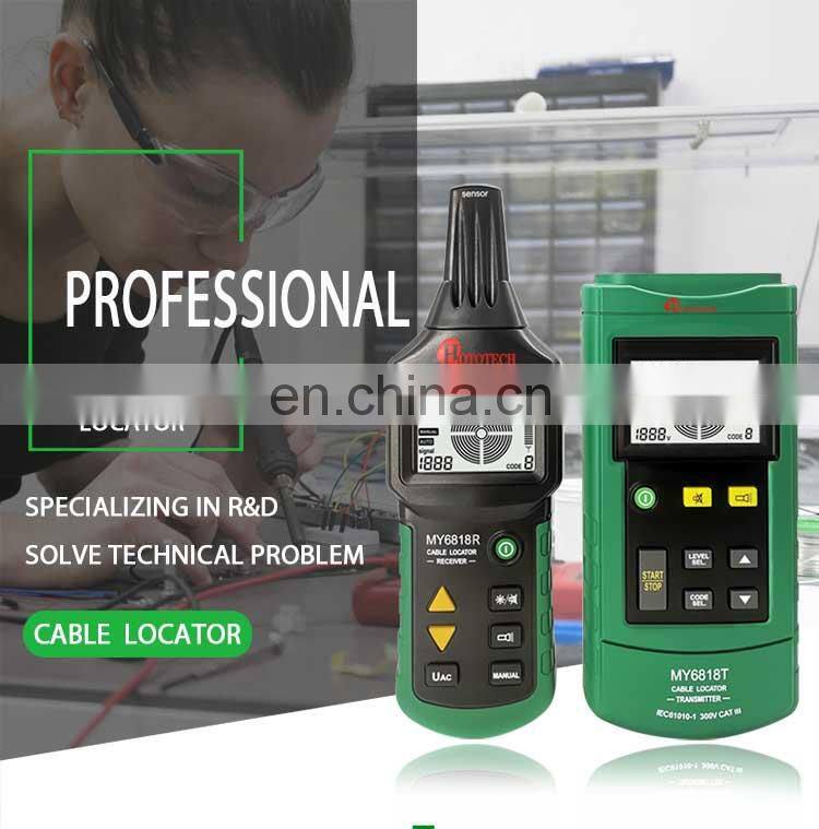 New Cable Detector LCD Display /Wire Cable Tracker /Circuit Breaker Locator with CE certificate