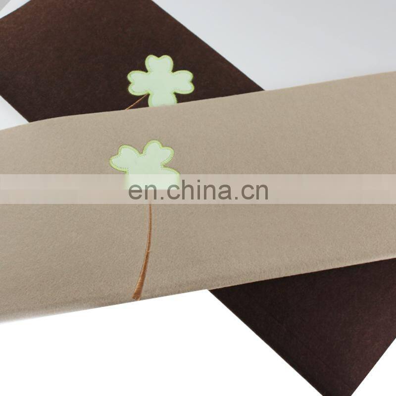 Wholesale Eco-friendly Printed Non-slip Felt Stairs Mat for homefloor