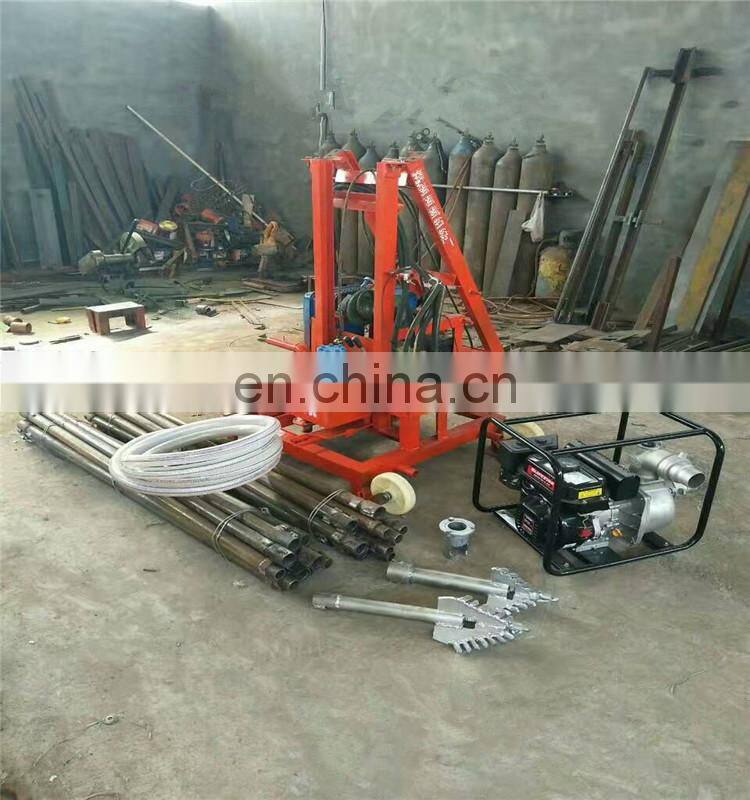 80 Meter Portable Water Well Drilling Rigs / Hydraulic Water Well Drilling Machine For Sale