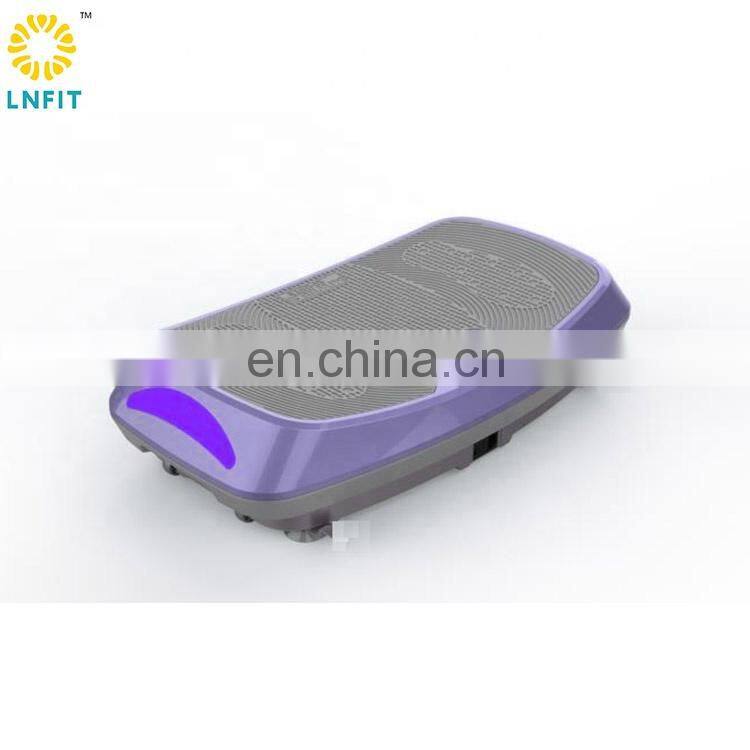 New independ patent design 4d triple motor power vibration plate with watch control