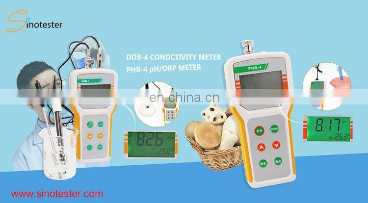 PHB-4 Portable pH meter tester strips PH value detected ningbo