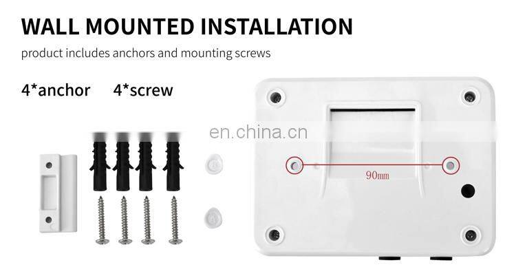 1200W Two Speed Wall Mounted Hair Dyer Hotel