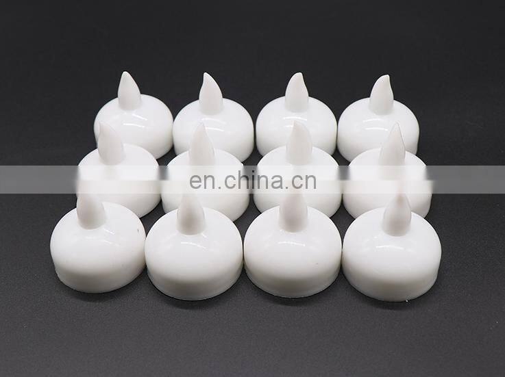 Christmas decoration waterproof driving light up submarine tea led candle for parties