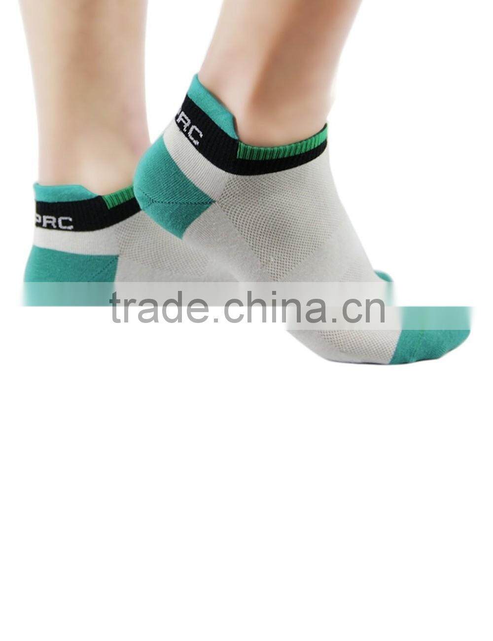 Custom Design sports Ankle Sock with two color pattern 2016