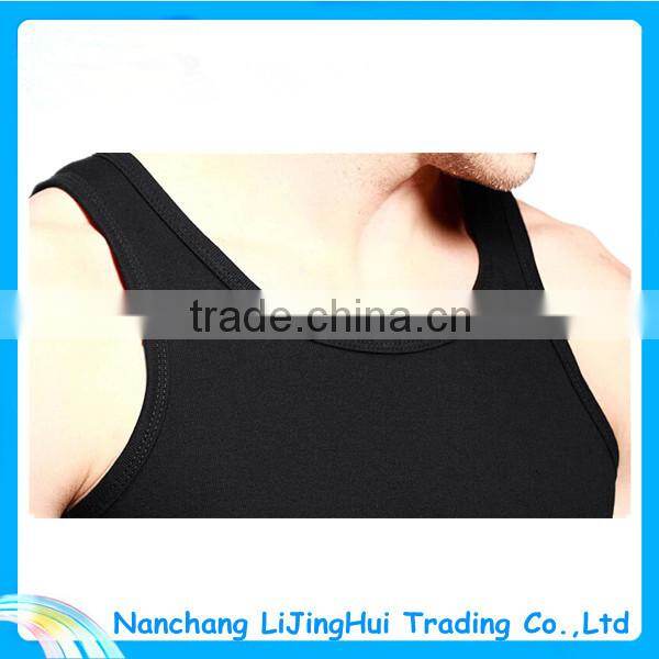 Men singlet: Wholesale blank gym mens stringer singlet/running singlet for men/men cotton singlet