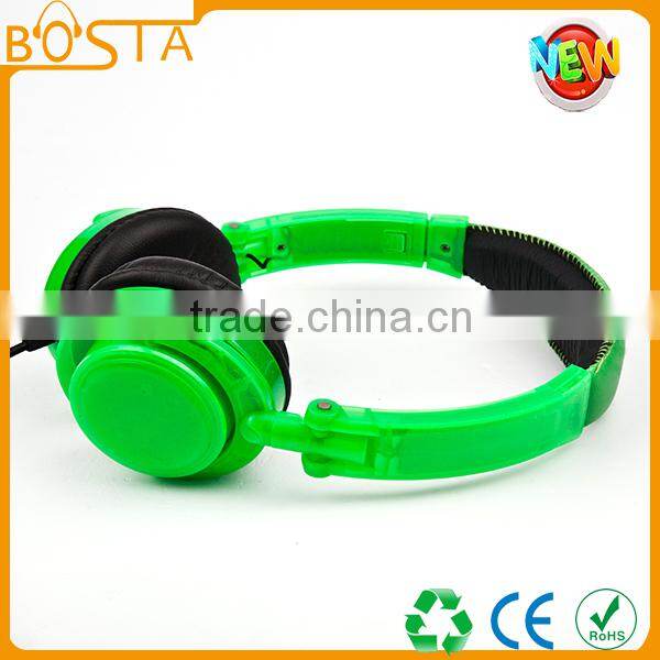 Green frog high sensitivity factory price headphone