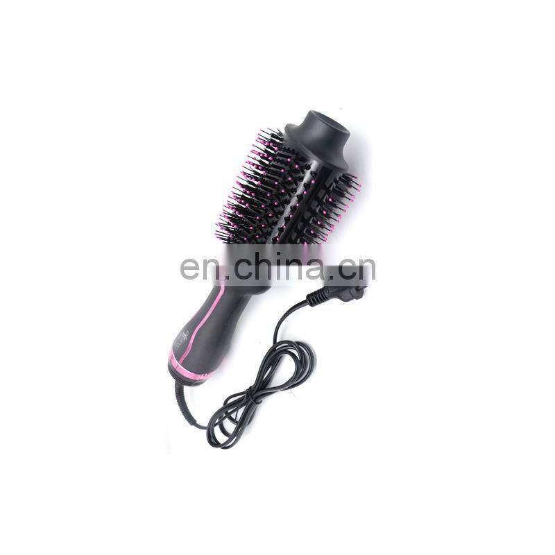 Portable Professional hot sale Household Hair Straightener Comb Brush 3 IN 1 Hot Air Brush Hair Dryer