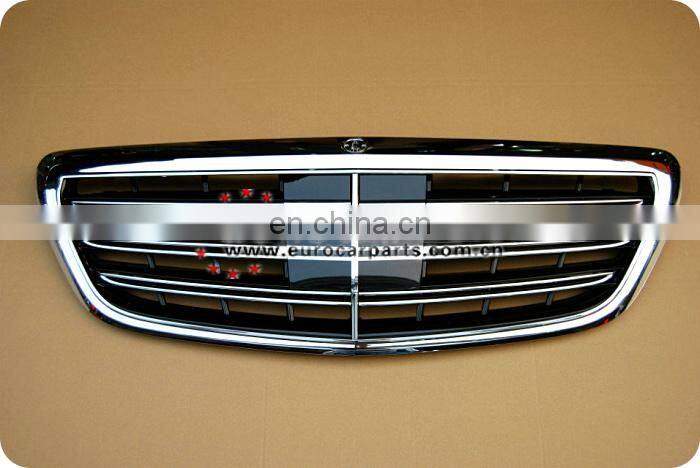 New arrival W222 S65 body kits fit with grilles carbon parts for S-CLASS W222 S65 body kit