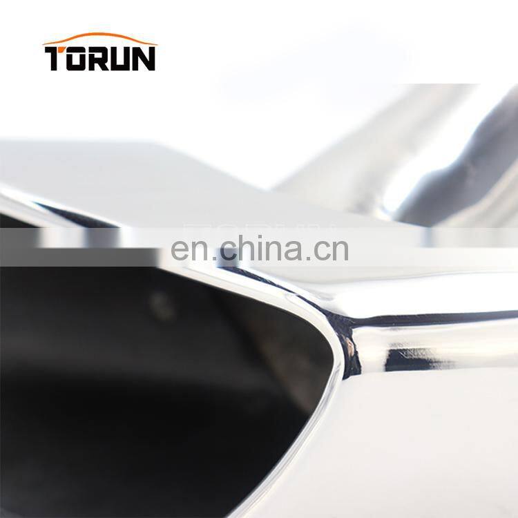 New style Universal 80mm exhaust tips for vw golf mk7