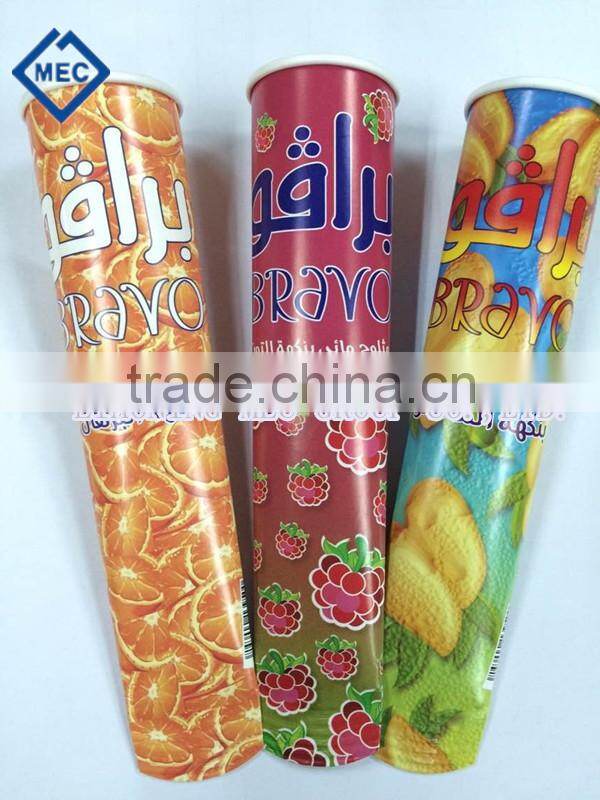 190mm Ice cream calippo tube